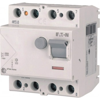 Устройство защитного отключения - УЗО EATON 4P. 25А 30мА тип AC HNC-25/4/003